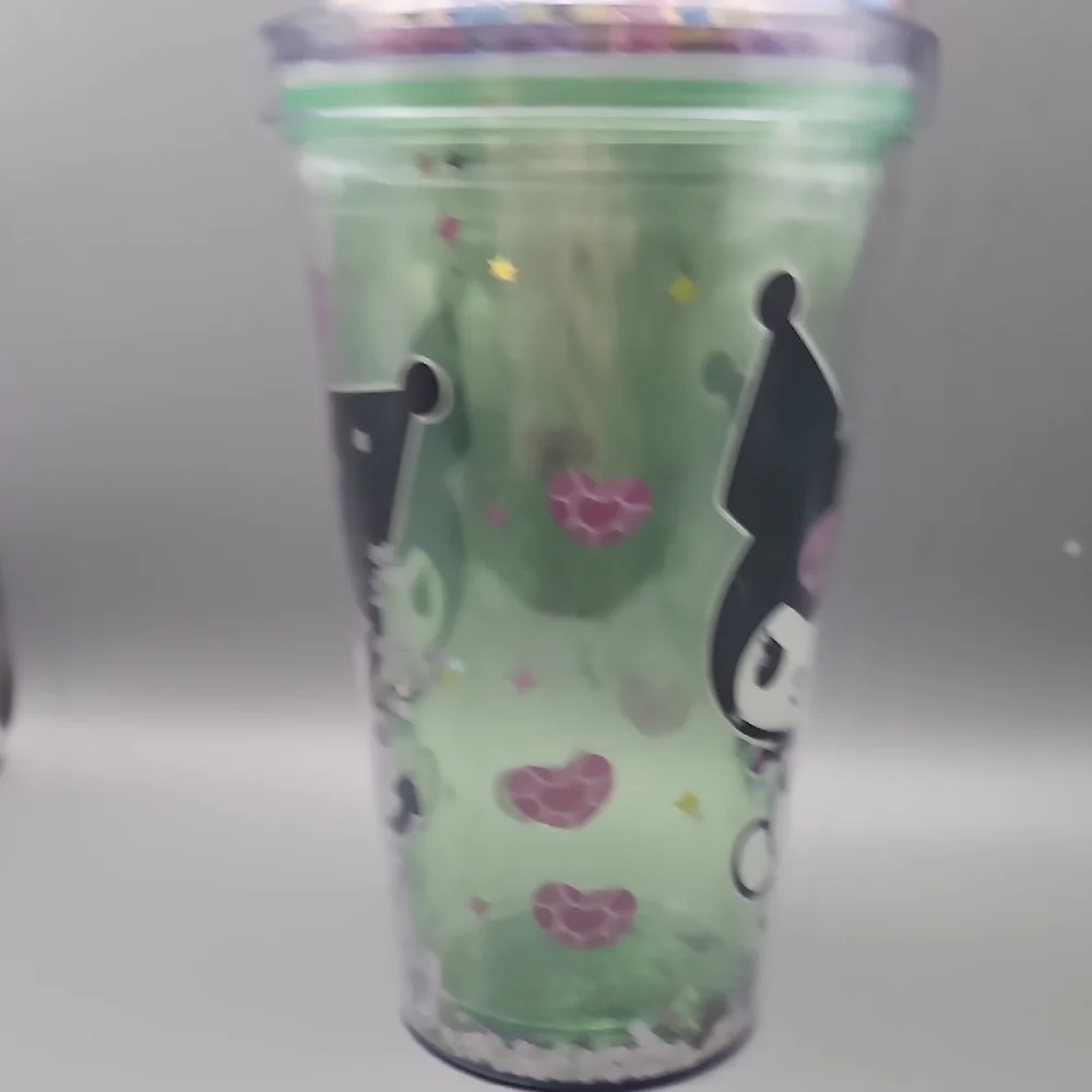 Kuromi Tumbler with Dome Lid